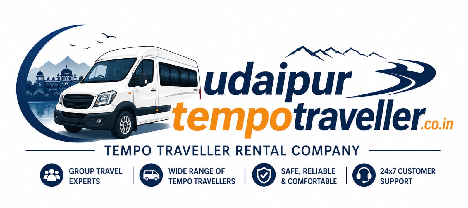 tempo traveller in udaipur