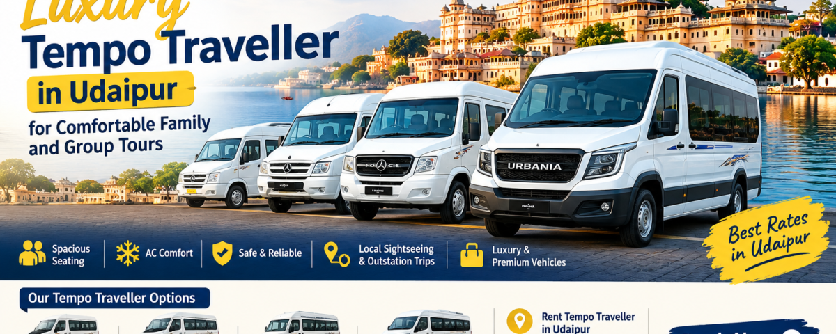 Luxury Tempo Traveller in Udaipur