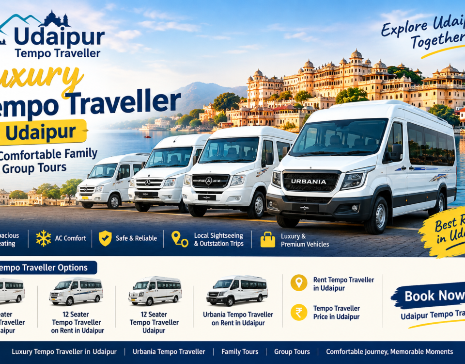 Luxury Tempo Traveller in Udaipur