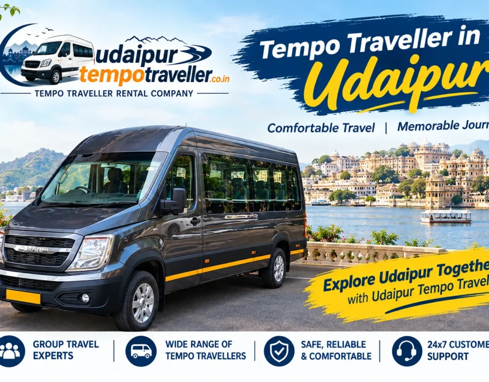 Tempo Traveller in Udaipur