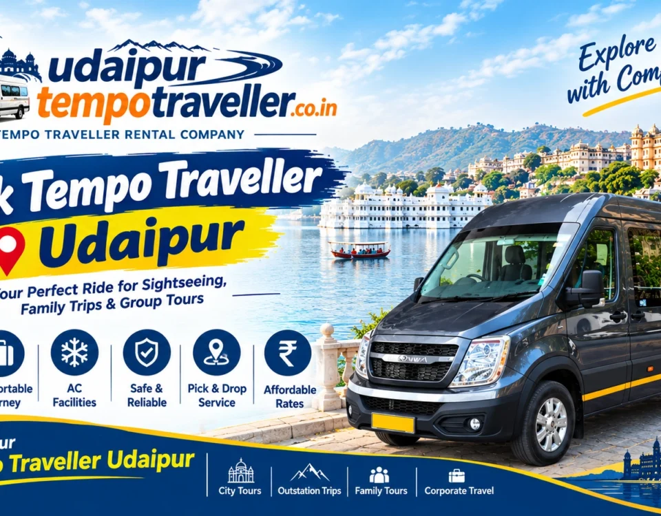 Book Tempo Traveller Udaipur