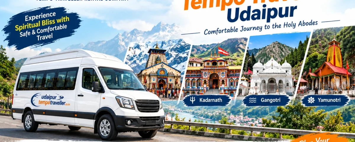 Char Dham Yatra Tempo Traveller Udaipur