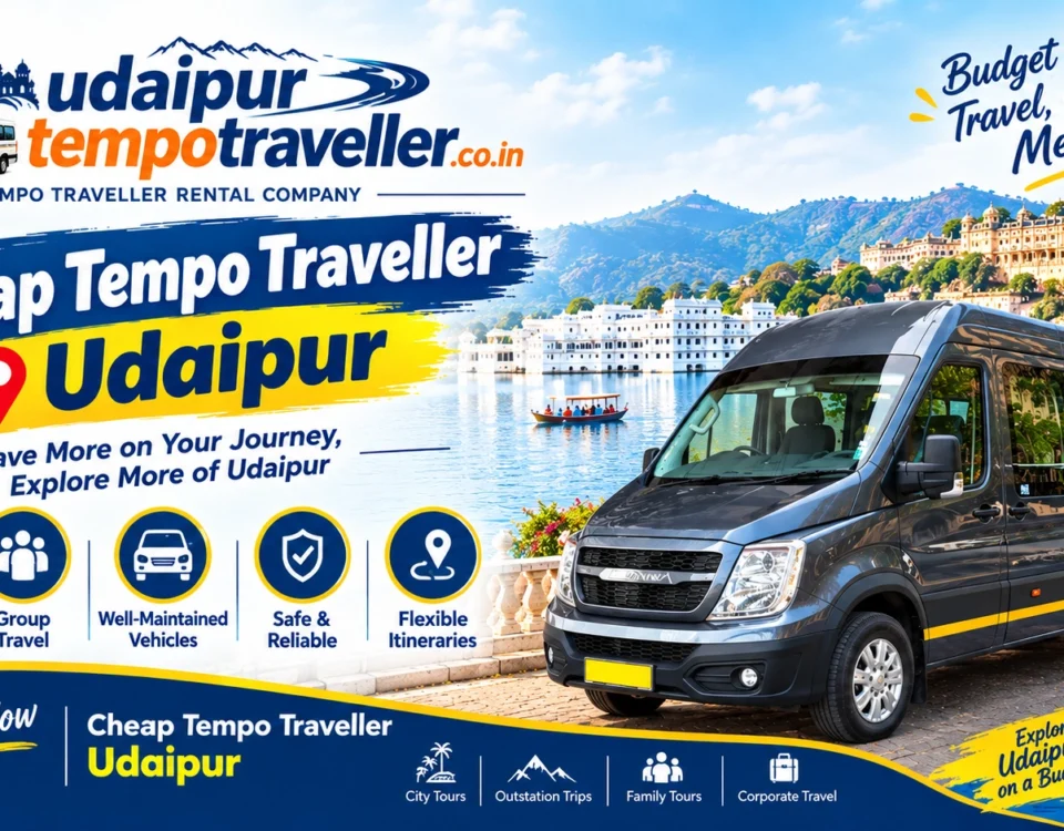 Cheap Tempo Traveller Udaipur