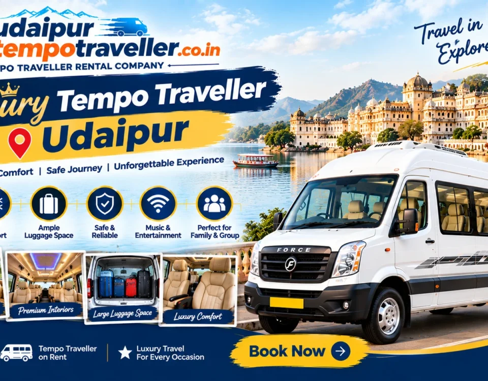 Luxury Tempo Traveller Udaipur