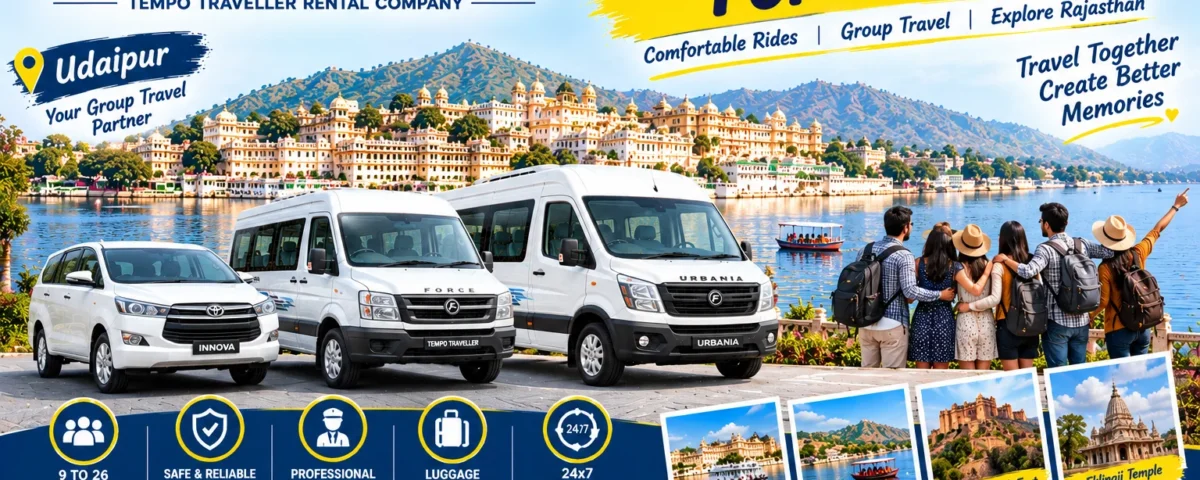 Taxi Service Udaipur For Groups