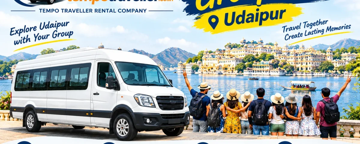 Tempo Traveller For Group Tour Udaipur