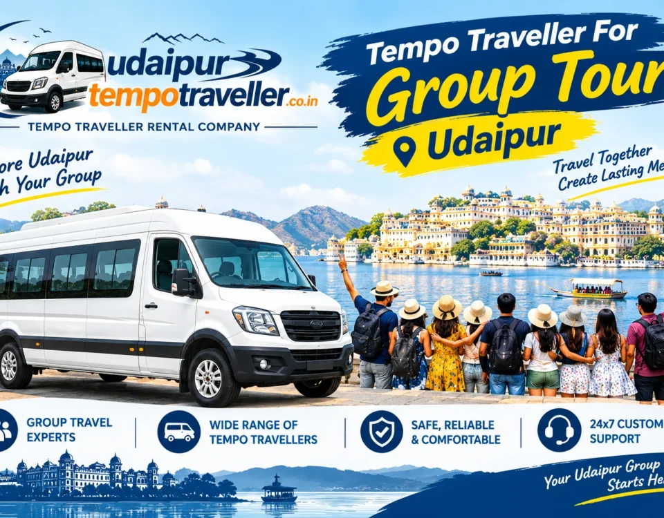 Tempo Traveller For Group Tour Udaipur