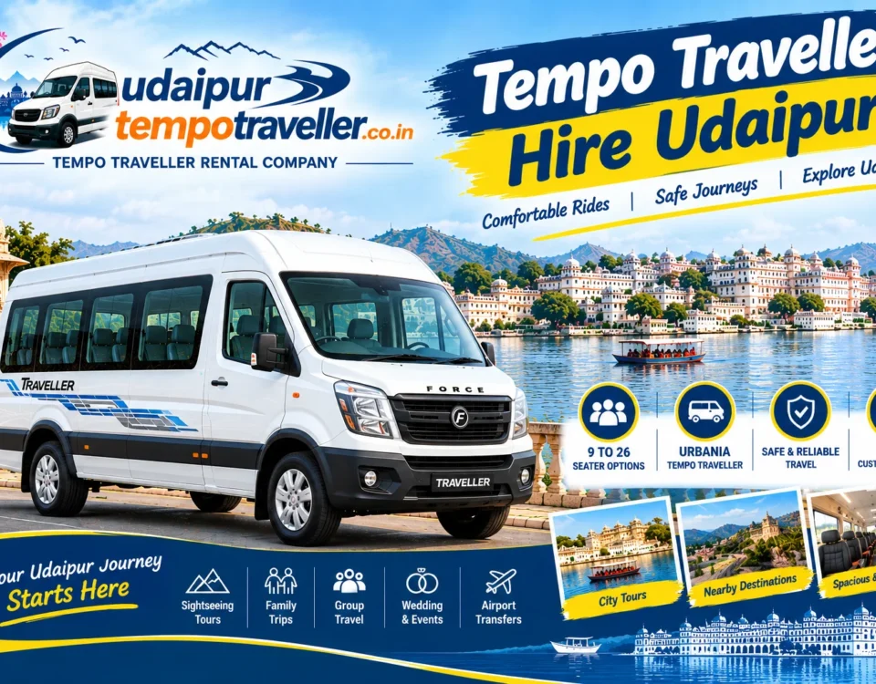 Tempo Traveller Hire Udaipur