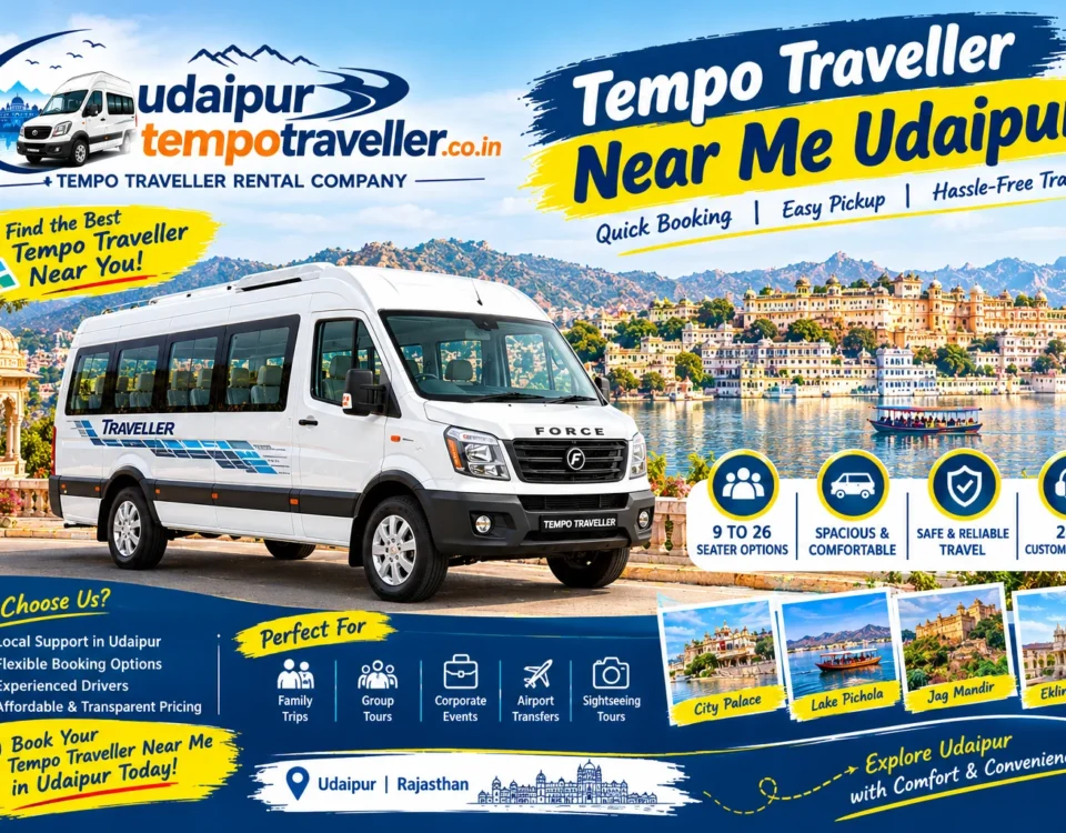 Tempo Traveller Near Me Udaipur