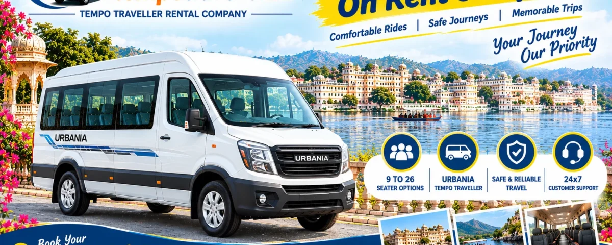 Tempo Traveller On Rent Udaipur