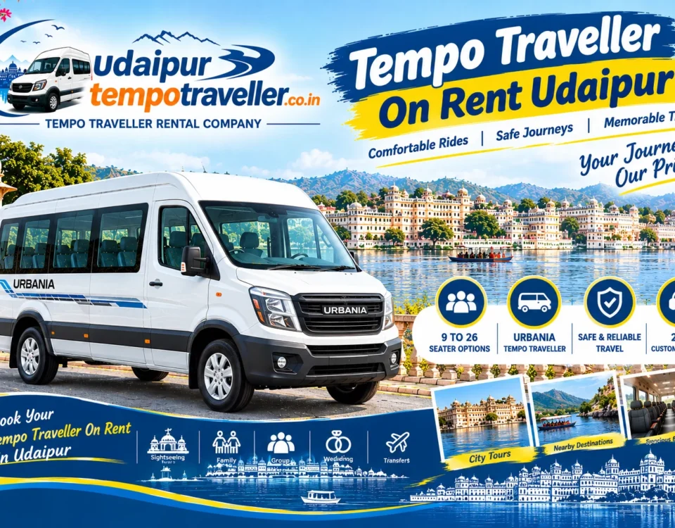 Tempo Traveller On Rent Udaipur