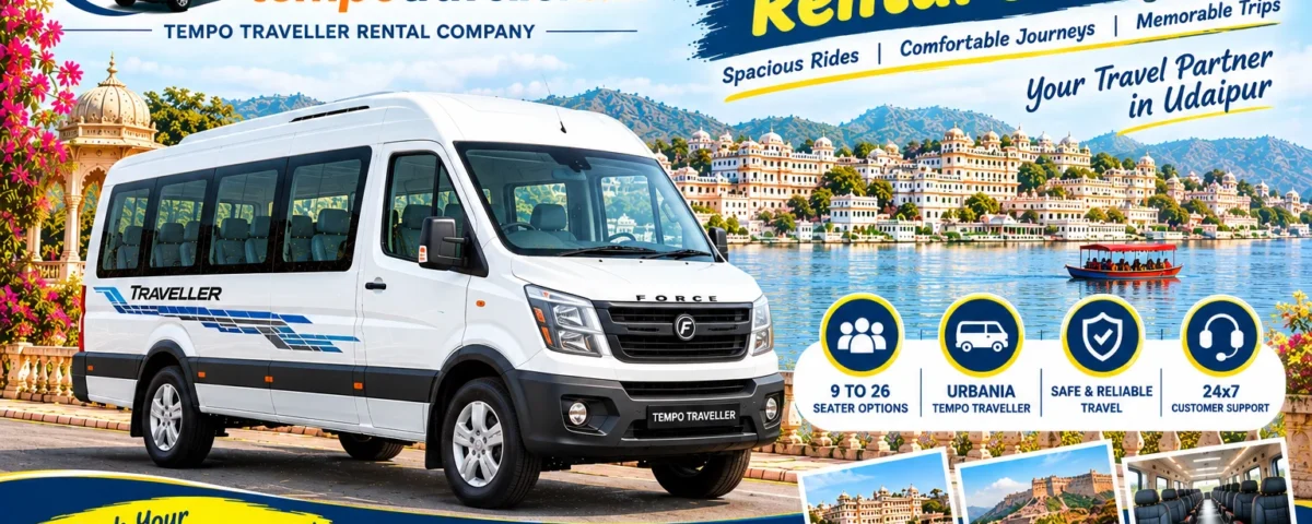 Tempo Traveller Booking Udaipur