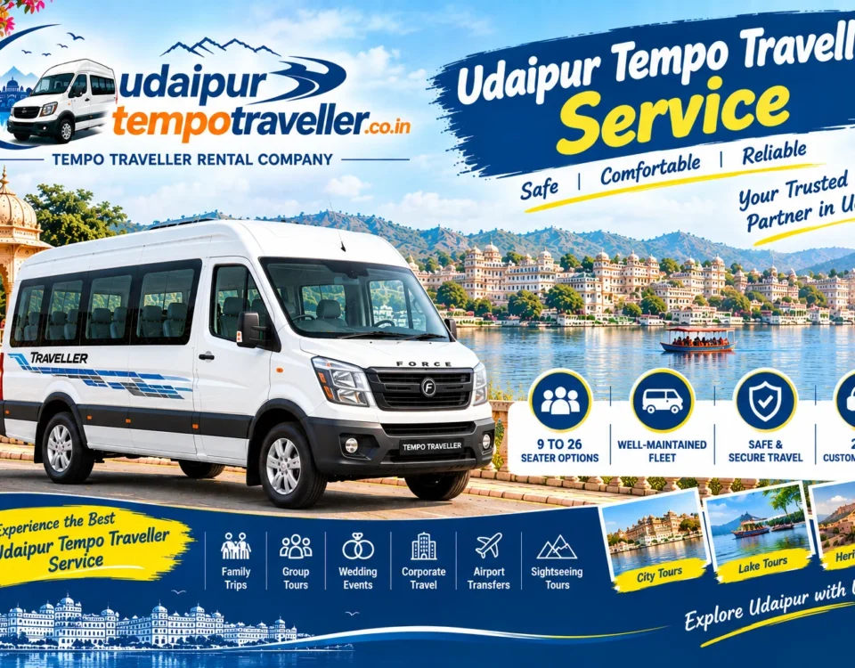 Udaipur Tempo Traveller Service