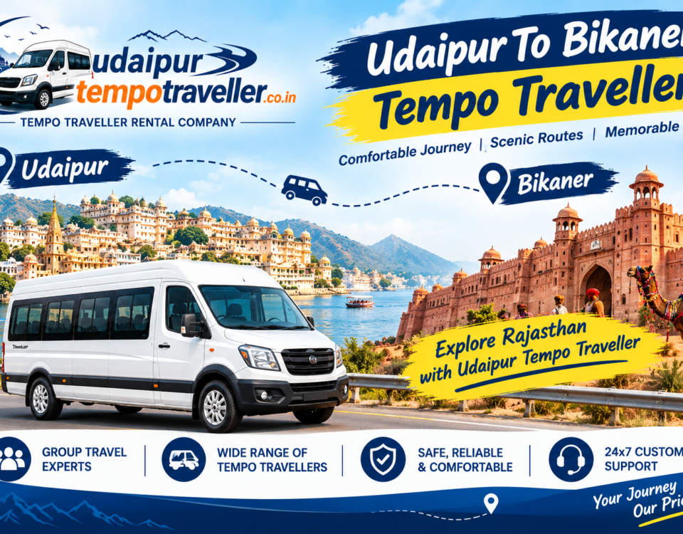 Udaipur To Bikaner Tempo Traveller