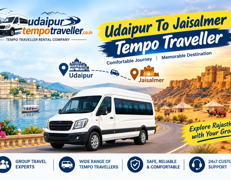 Udaipur To Jaisalmer Tempo Traveller