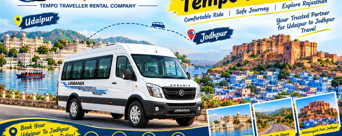 Udaipur To Jodhpur Tempo Traveller